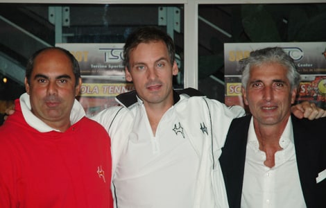 Claudio Pistolesi, David Ekerot e Quirino Cipolla