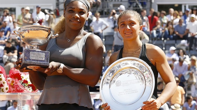Sara Errani e Serena Williams