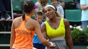 Garbine Muguruza e Serena Williams
