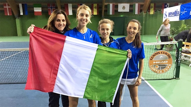 Silvia Farina, Federica Bilardo, Elisa Visentin e Tatiana Pieri