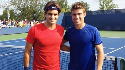 Roger Federer e Eric Quigley