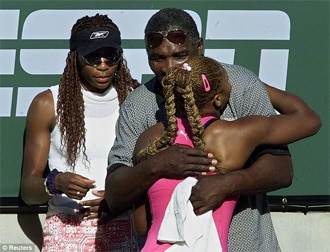 Serena Williams a Indian Wells nel 2001