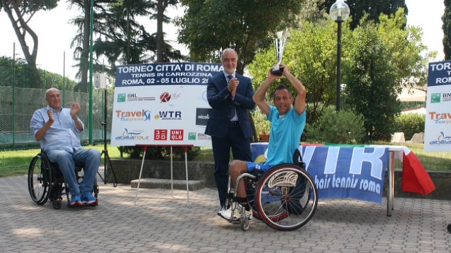 Premiazione Wheelchair Roma