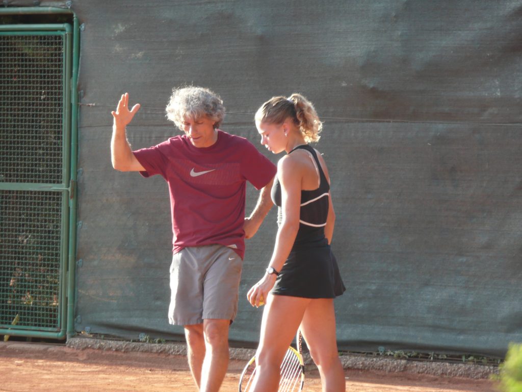 Sergio e Camila Giorgi