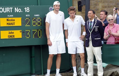 Wimbledon 2010: Isner – Mahut, un match storico