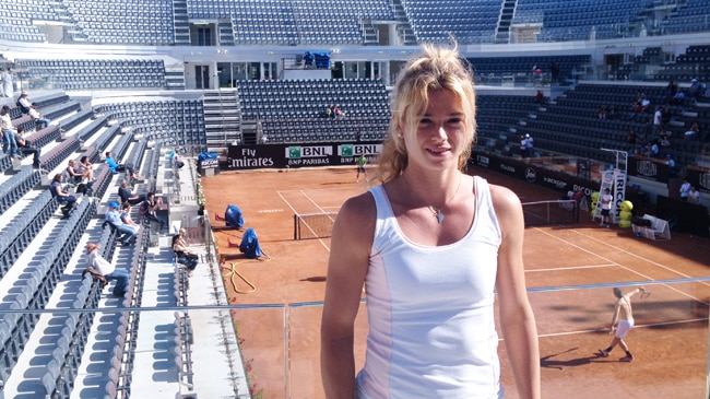 Camila Giorgi: «Che emozione tornare a Roma»