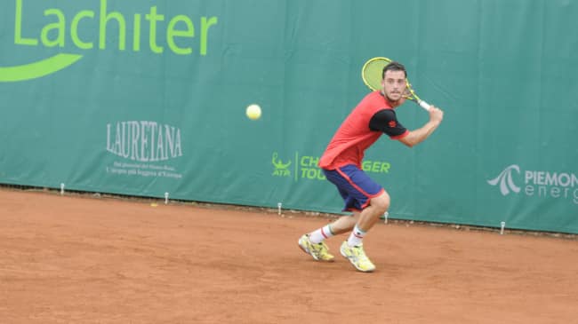 Challenger Biella, Volandri e Cecchinato ai quarti