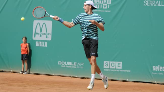 Challenger Biella: subito battuto Donati