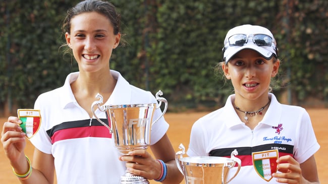 Nazionali Under 12: Singolo e doppio a Federica Sacco