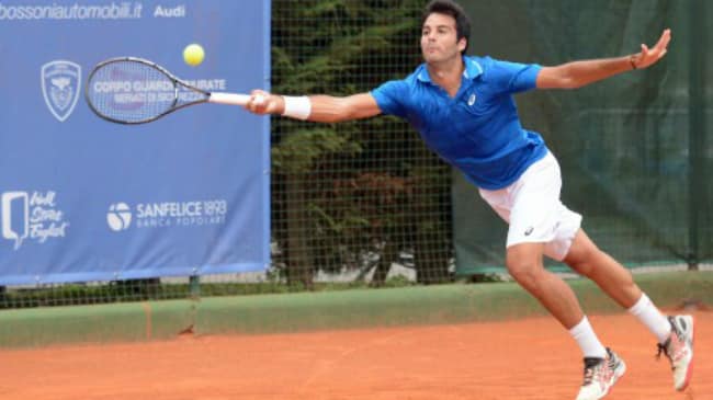 Challenger Brescia: Virgili cede al dolore