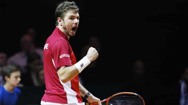 Coppa Davis: Un Super Wawrinka porta avanti la Svizzera