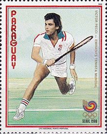 Victor_Pecci_1988_Paraguay_stamp