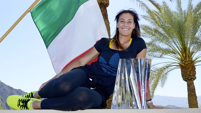 La seconda giovinezza di Flavia Pennetta