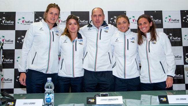 Fed Cup, Italia-Francia, giocano Errani e Giorgi