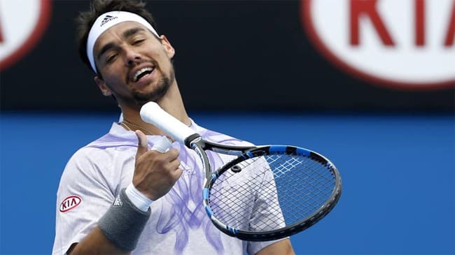 Fognini, così è troppo brutto per essere vero