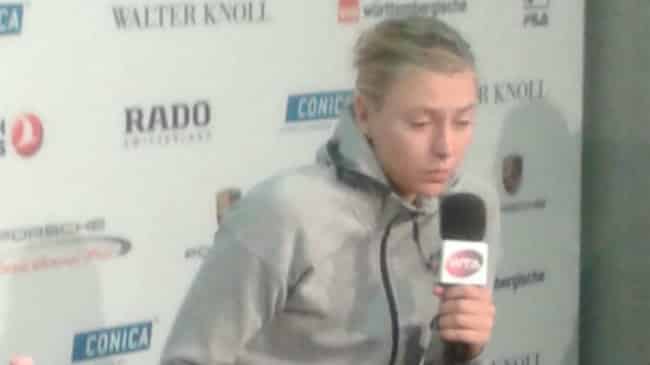 Maria Sharapova WTA Stoccarda