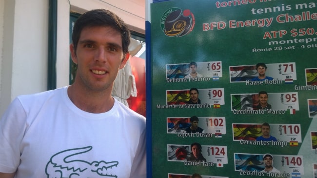 Federico Delbonis: “Mi trovo bene in Italia”