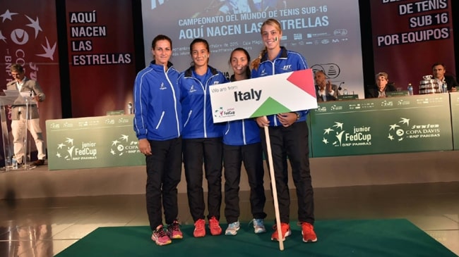 Junior e Davis Fed Cup: al via le finali con le nostre ragazze