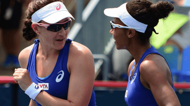 Raquel Kops-Jones and Abigail Spears: the strength of friendship