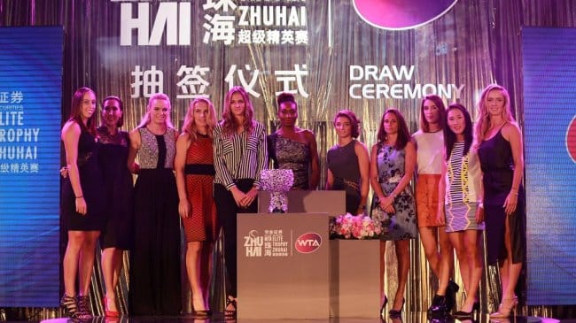 WTA Elite Trophy Zhuhai: gironi e favorite