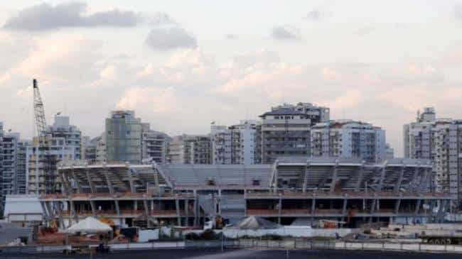 Olimpiade di Rio: bloccati i lavori dello stadio del tennis