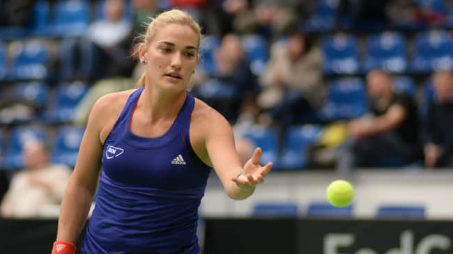 Aggressive on court, funny off court: Timea Babos