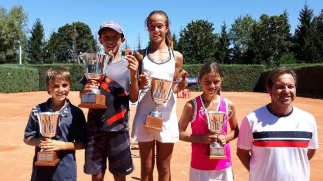 Filippo Mazzola e Benedetta Sensi campioni d’Italia under 11