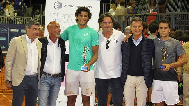 Souza fa il maratoneta e vince il primo Adriatic Challenger di Fano