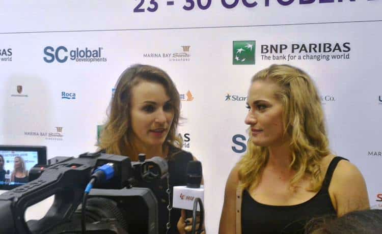 Wta Finals, Timea Babos: “Shvedova calms me on court by promising food”