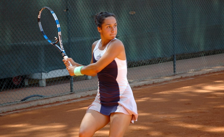 Itf Bagnatica, Martina Trevisan non molla mai