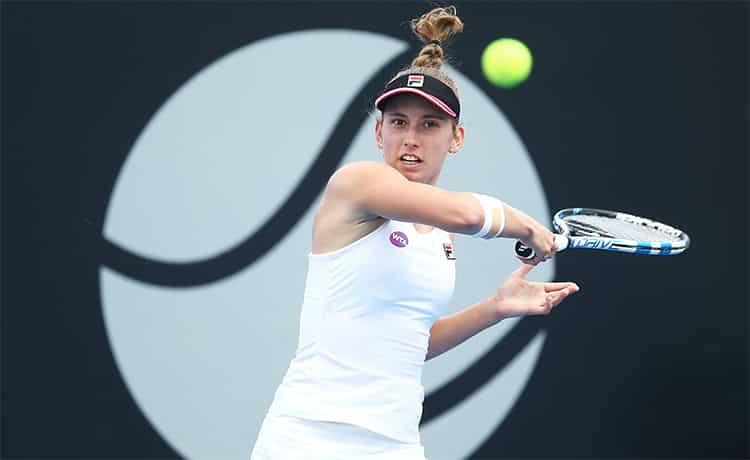 Elise Mertens, sprazzi d’arte fiamminga