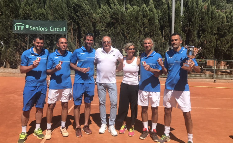 Campionati veterani a squadre over 40: Junior Tennis Perugia campione