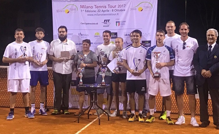 Milano Tennis Tour, Nozzolillo e Sganga in trionfo a Busto Garolfo