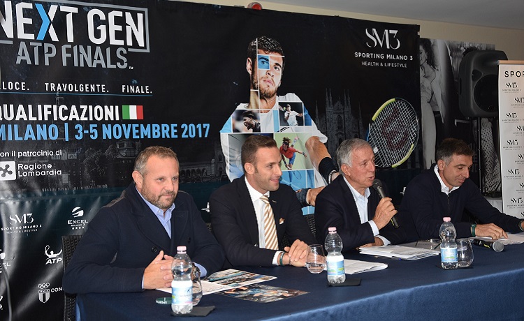 Presentate a Milano 3 le qualificazioni per le Next Gen Atp Finals