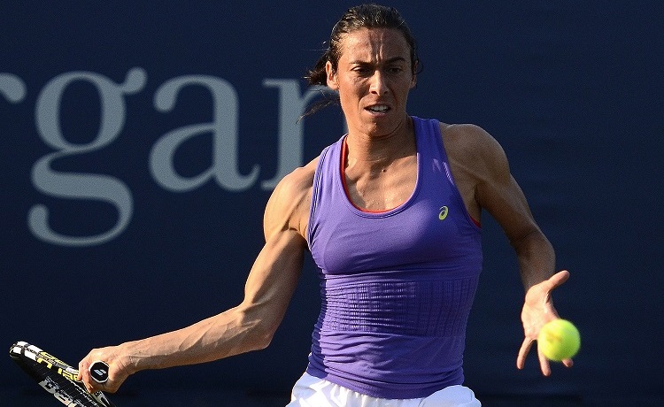 Francesca Schiavone in visita al Tennis Club Crema