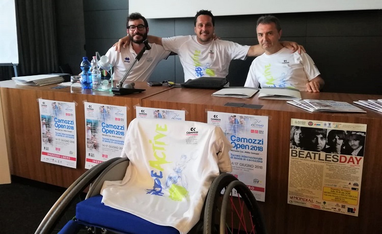 Presentato il Camozzi Open 2018