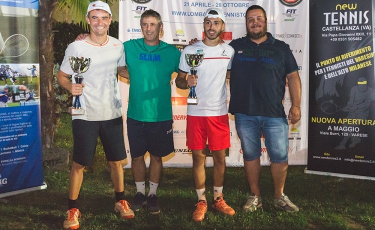 Lombardia Tennis Tour, Curioni e Toscano in festa a Samarate