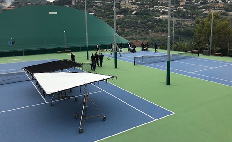 Il Piatti Tennis Center sembra Hollywood