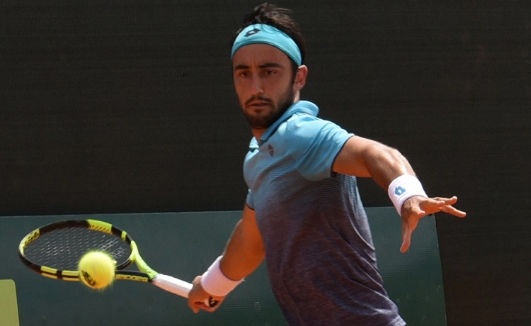 Challenger Alicante 2019, Giustino eliminato da Elias Ymer