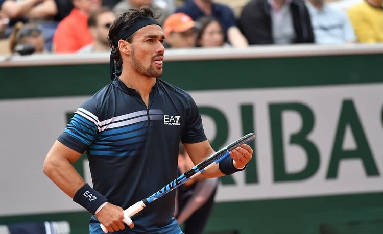 Atp Umago 2019, Fognini si ritira nel secondo set: Travaglia ai quarti