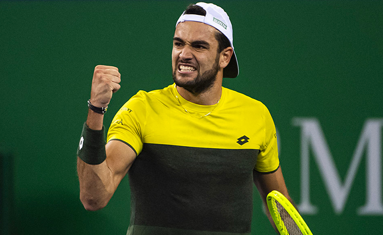 Matteo Berrettini: dai challenger fino alla Top Ten ATP