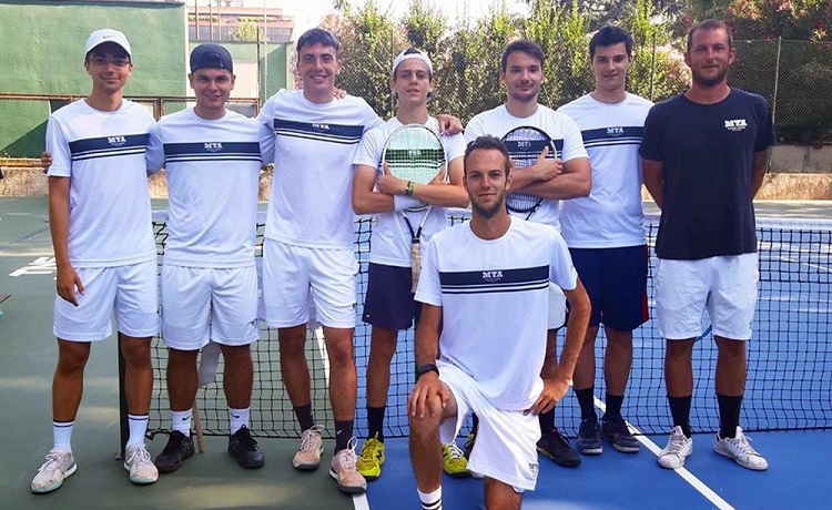 La formazione della Milano Tennis Academy promossa in Serie C