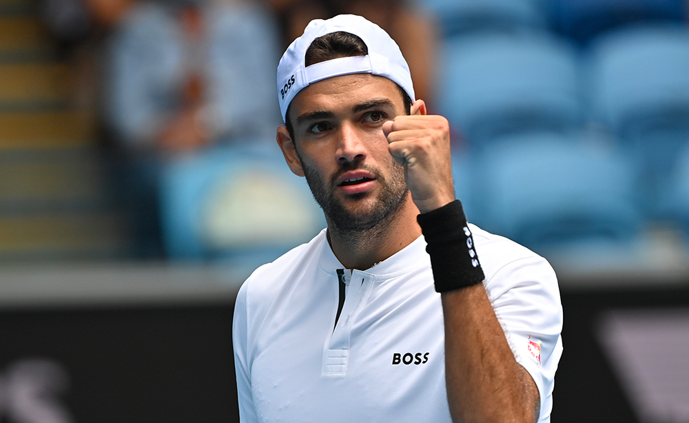 Matteo Berrettini - Foto Ray Giubilo