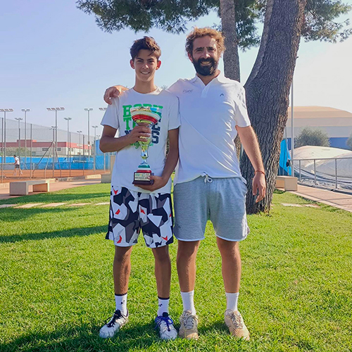 Alessandro D'Itri e Lorenzo Carboni - Foto Piatti Tennis Center