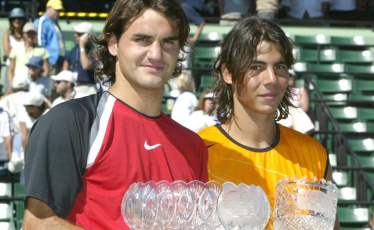 Roger Federer e Rafa Nadal - foto Getty