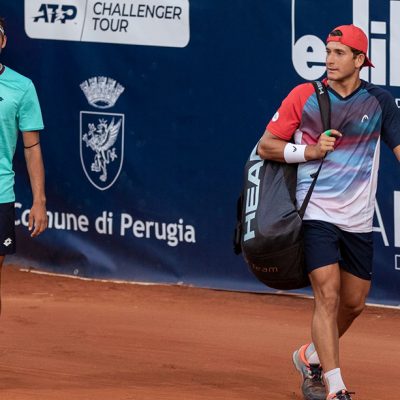 Flavio Cobolli e Francesco Passaro - Foto Marta Magni/MEF Tennis Events
