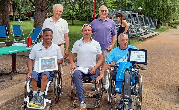 Active Sport fa il bis: è campione regionale di tennis in carrozzina per il secondo anno consecutivo