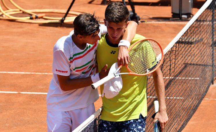 Matteo Arnaldi e Luca Nardi - Foto Adelchi Fioriti