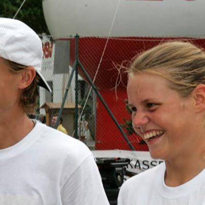 Andreas Seppi e Karin Knapp