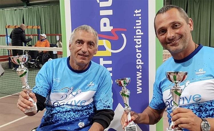 Saja in singolare, Boriva/Saja in coppia: doppietta tricolore di Active Sport nel tennis in carrozzina